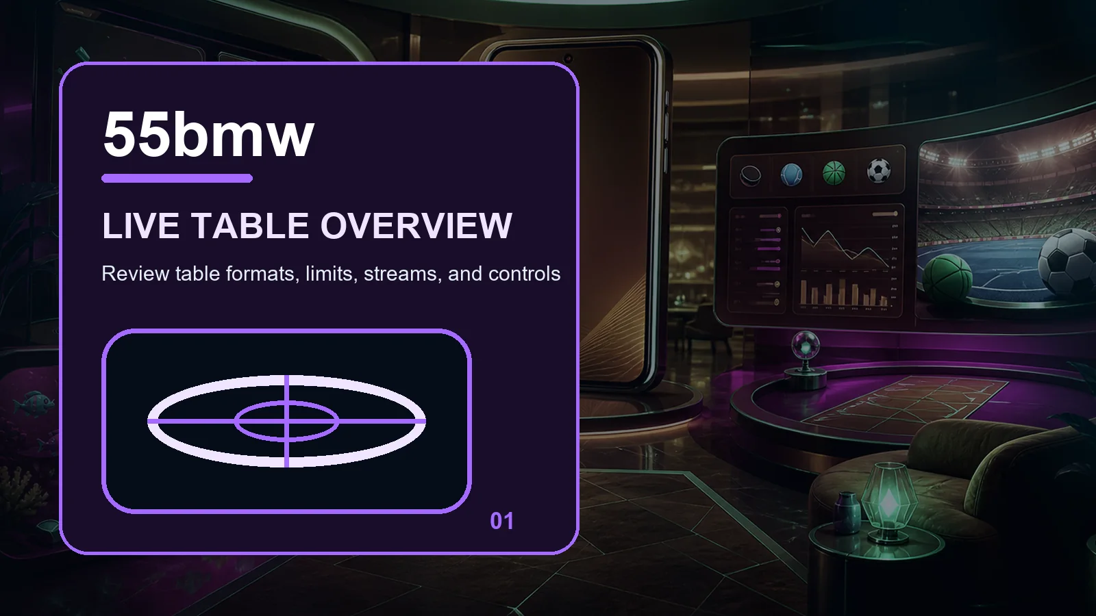 55bmw live casino full-width visual guide 1